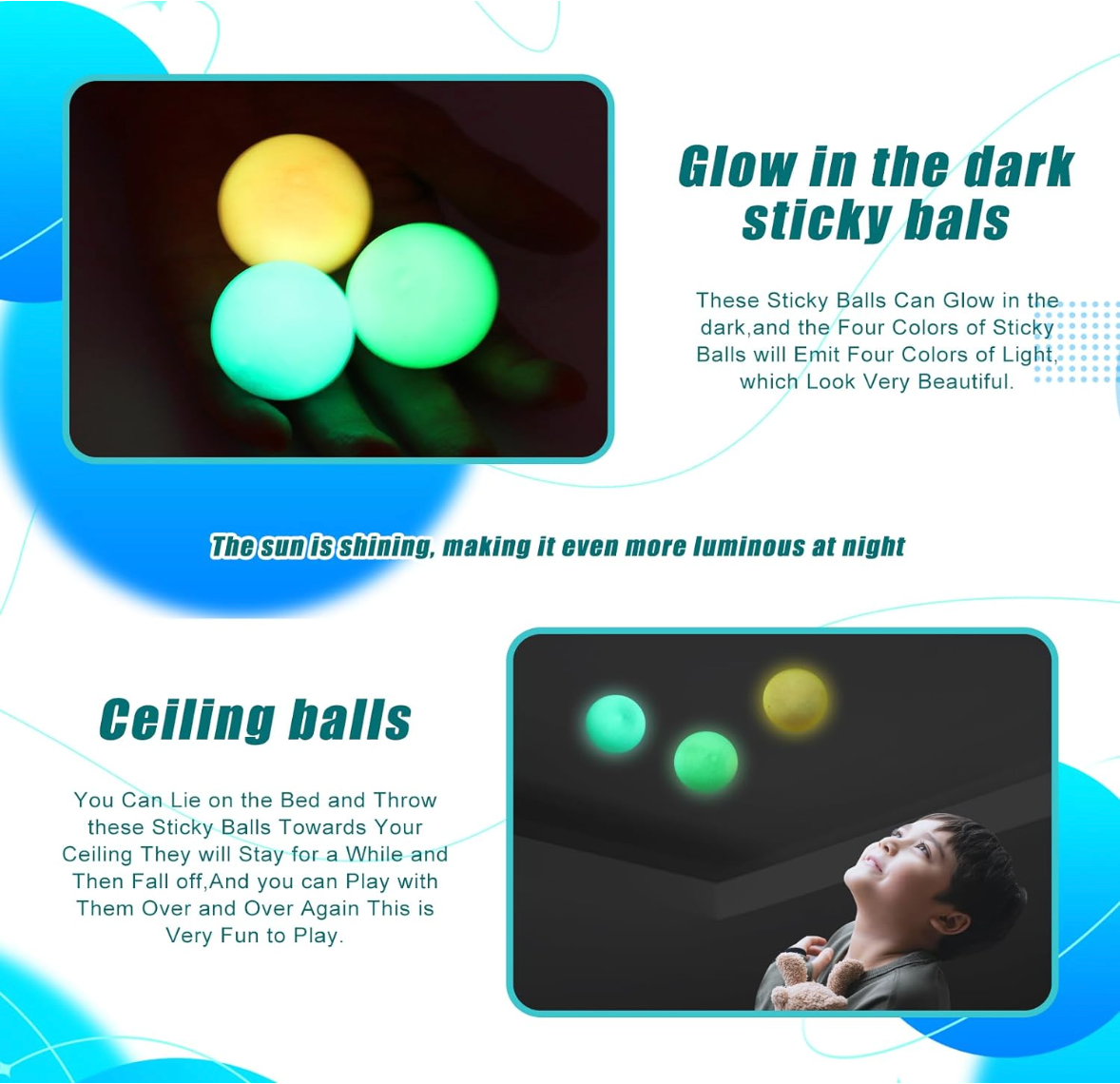 Sticky Glow Balls™